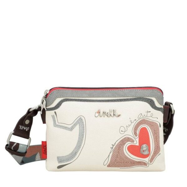 Bolso ANEKKE · Bandolera mediana · Doble compartimento · Coleccion Alma