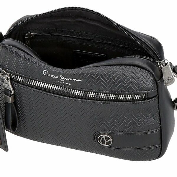 Bolso Pepe Jeans · Bandolera pequeña · Coleccion Spring · Color Negro