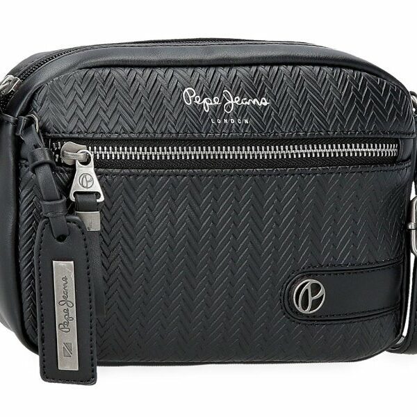 Bolso Pepe Jeans · Bandolera pequeña · Coleccion Spring · Color Negro