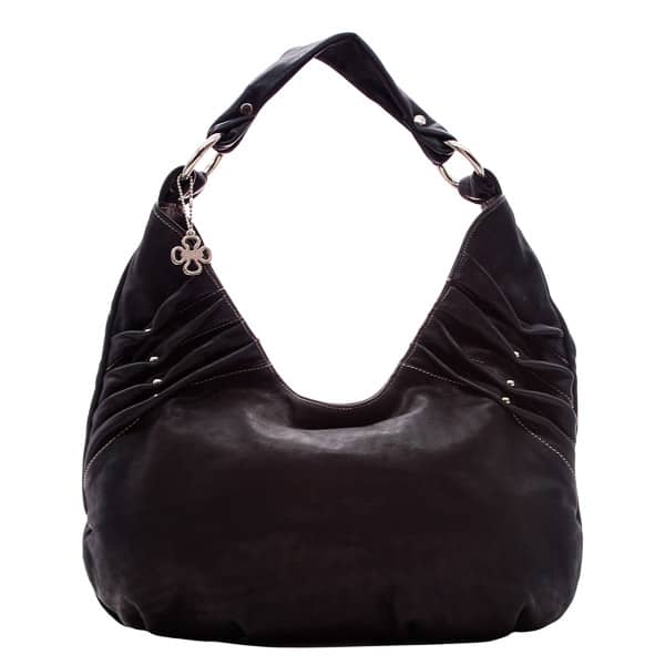 Bolso de señora en piel negro
