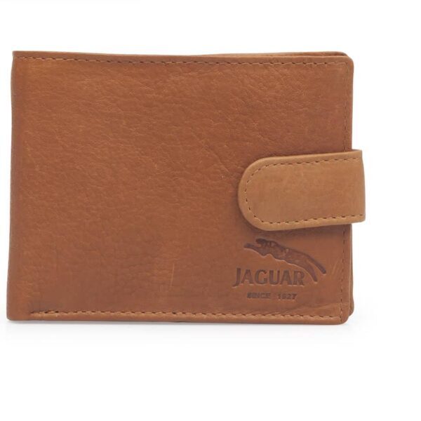 Cartera JAGUAR · Billetero Tarjetero en Piel · 12 Tarjetas · Horizontal