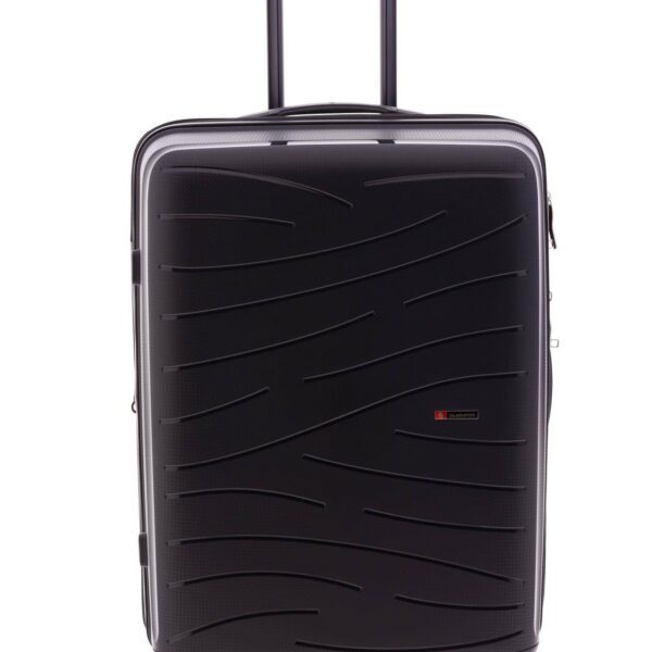 Maleta GLADIATOR · Trolley grande · Flow L 70cm · Polipropileno - NEGRO