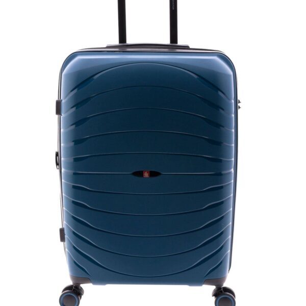 Maleta GLADIATOR · Trolley mediano · Modelo Kick-Off M 60cm · Polipropileno - PETROL