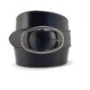 Cinturón ACQ · De Mujer · En Piel con Hebilla Ovalada · Ancho 40mm