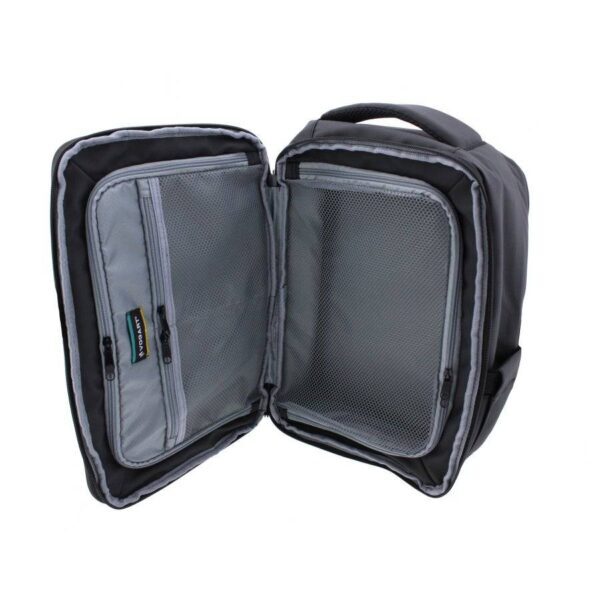 Mochila Vogart · Mochila viaje S · Cabinpro · Medidas Ryanair 25x40x20 · Resistente y Repelente al agua · Color Negro