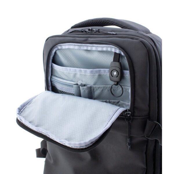 Mochila Vogart · Mochila viaje S · Cabinpro · Medidas Ryanair 25x40x20 · Resistente y Repelente al agua · Color Negro