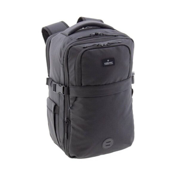 Mochila Vogart · Mochila viaje S · Cabinpro · Medidas Ryanair 25x40x20 · Resistente y Repelente al agua · Color Negro