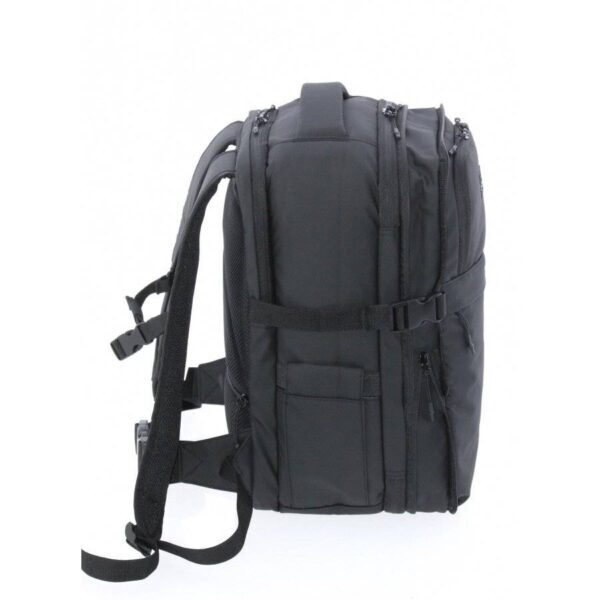 Mochila Vogart · Mochila viaje S · Cabinpro · Medidas Ryanair 25x40x20 · Resistente y Repelente al agua · Color Negro