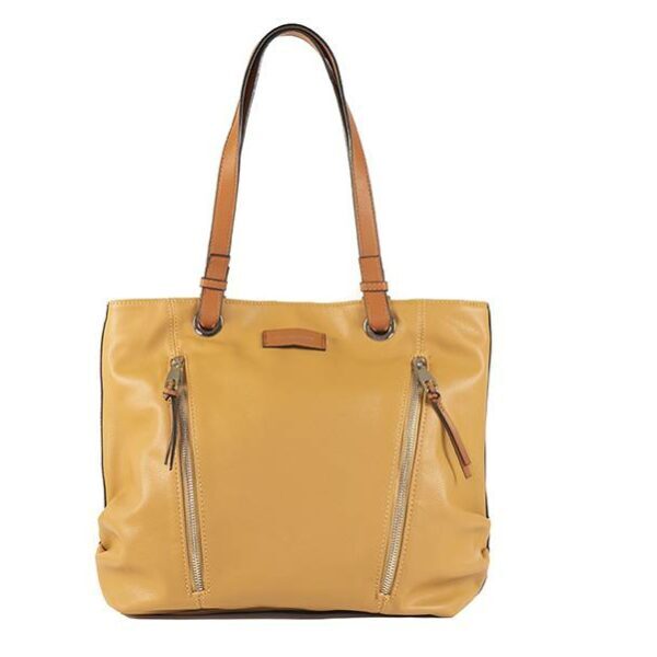 Bolso bandolera de mujer de la marca D'Dona con varios bolsillos