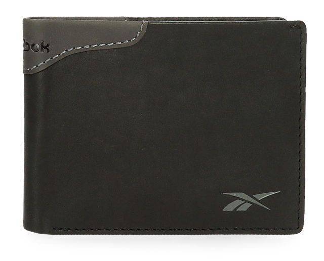 Cartera billetero de hombre en piel con monedero de la marca Reebok