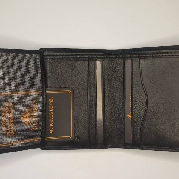 Cartera GUTIORE · Billetero sin Monedero · En Piel · RFID · Formato vertical