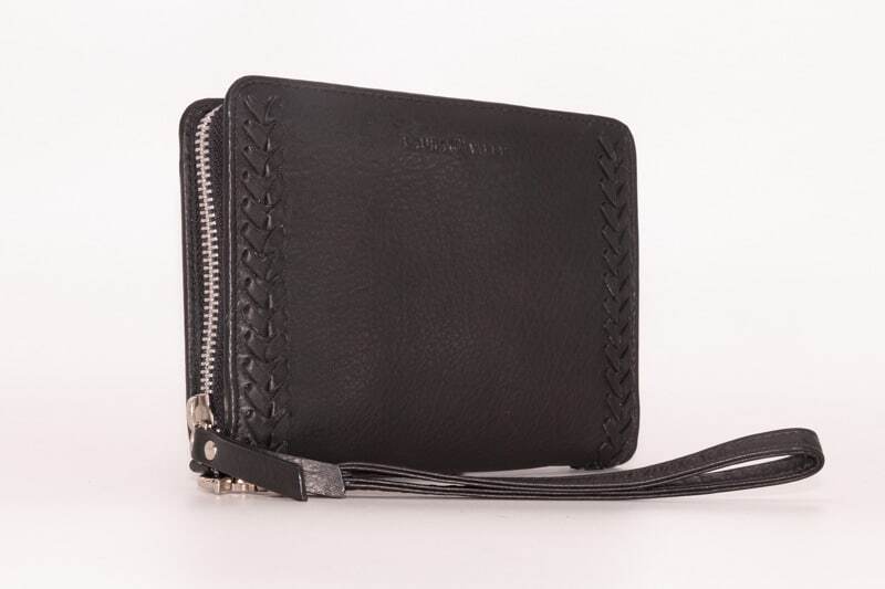 cartera para teléfono en piel