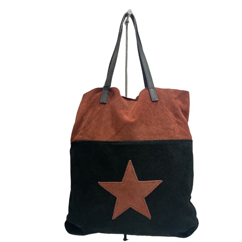 Bolso de piel/ante con dos asas