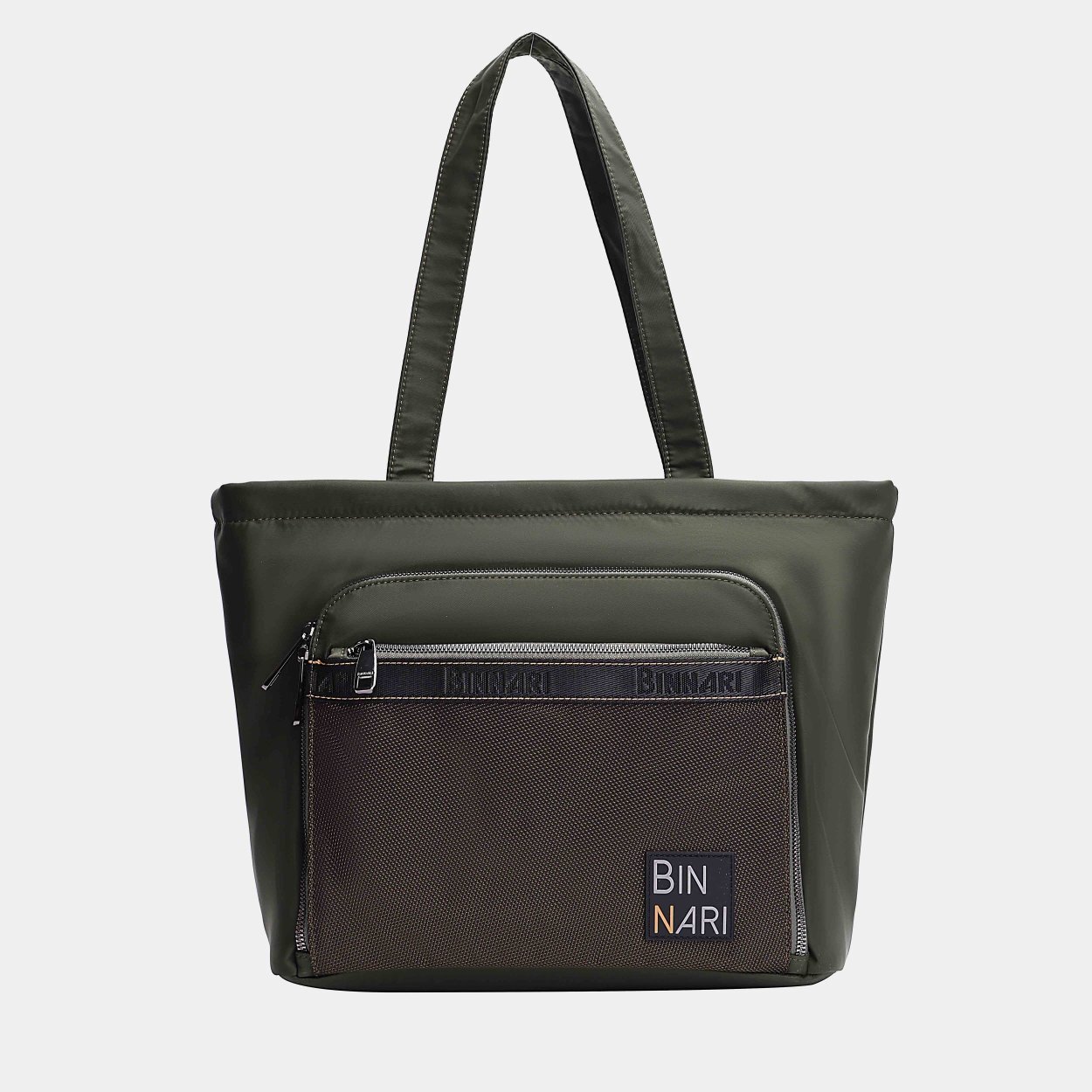 Bolso BINNARI · Bolso grende multi bolsillos · Color Kaki · Coleccion Córdoba