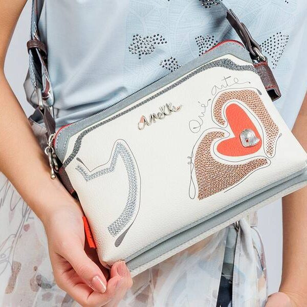 Bolso ANEKKE · Bandolera mediana · Doble compartimento · Coleccion Alma