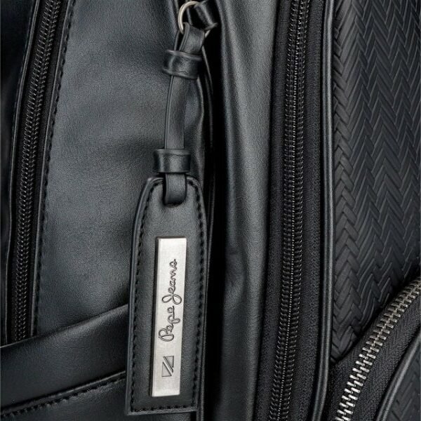 Bolso Pepe Jeans · Bandolera mediana · Doble compartimento · Coleccion Spring · Color Negro