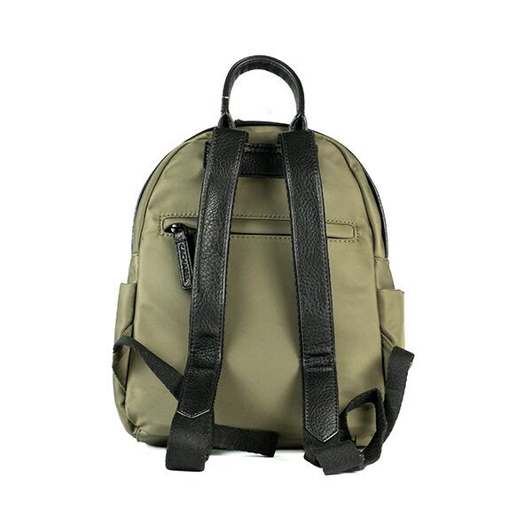 Mochila CACHAREL ·  Mochila mediana · Color Negro, Taupe y Forest