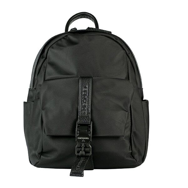 Mochila CACHAREL ·  Mochila mediana · Color Negro, Taupe y Forest