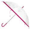 Pepe Jeans Paraguas PEPE JEANS · 79cm Largo Transparente · Color Fucsia