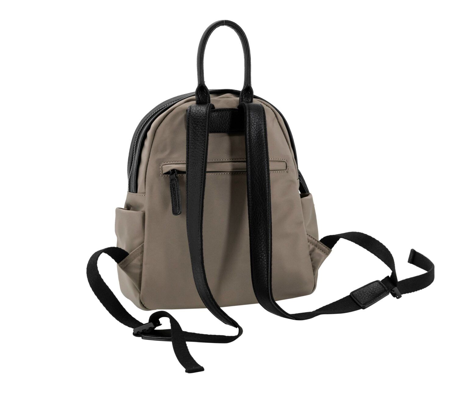 Mochila CACHAREL ·  Mochila mediana · Color Negro, Taupe y Forest