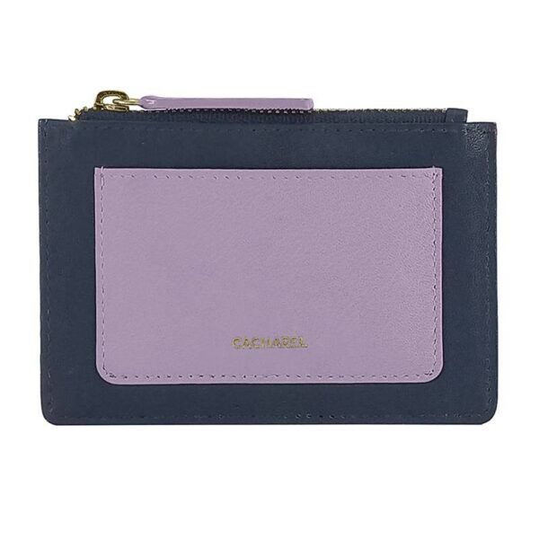 Monedero CACHAREL · Tarjetero monedero · En Piel · Combinado colores