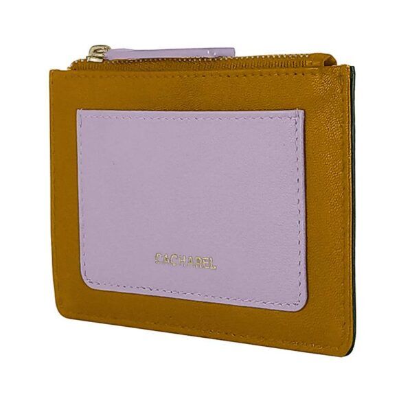 Monedero CACHAREL · Tarjetero monedero · En Piel · Combinado colores