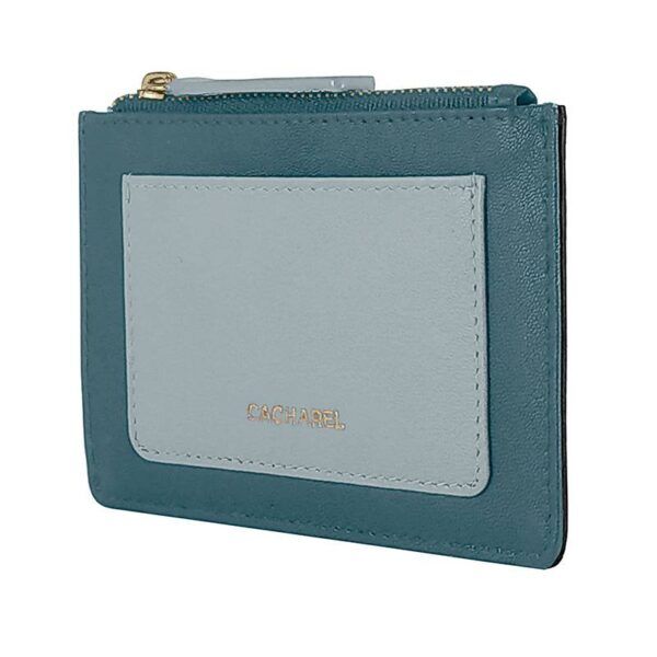 Monedero CACHAREL · Tarjetero monedero · En Piel · Combinado colores