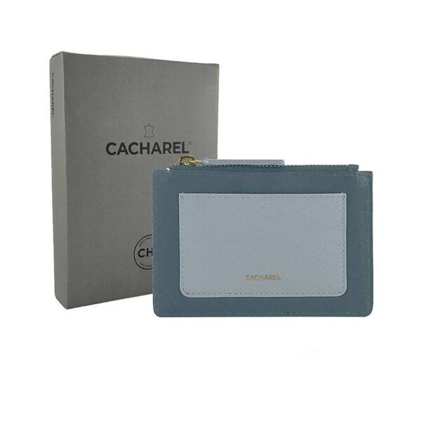 Monedero CACHAREL · Tarjetero monedero · En Piel · Combinado colores