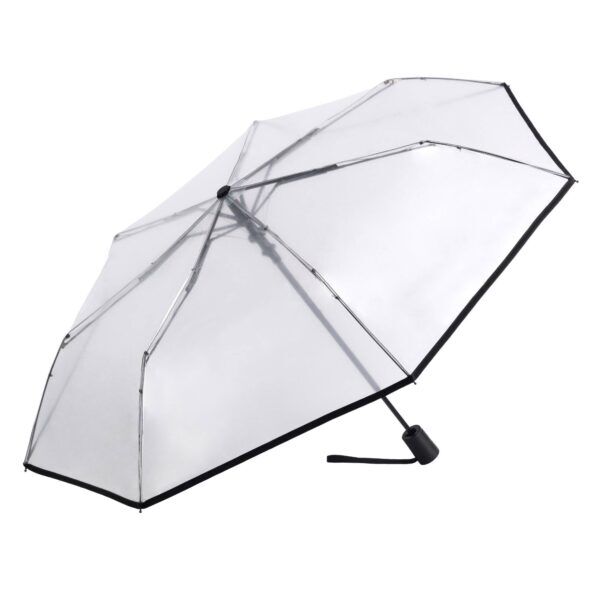 Paraguas CACHAREL · Transparente · Plegable automático · Ecofriendly