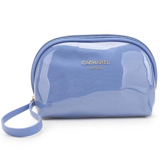 Bolso CACHAREL · Mini bolso · Con asa de mano · Tres departamentos interiores · Color Lavanda y Beige