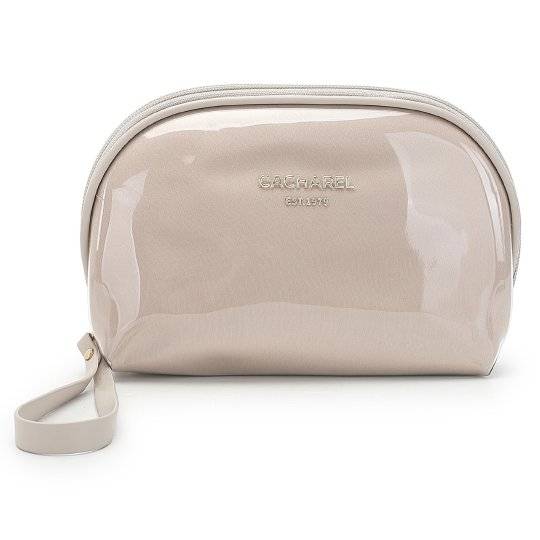 Bolso CACHAREL · Mini bolso · Con asa de mano · Tres departamentos interiores · Color Lavanda y Beige